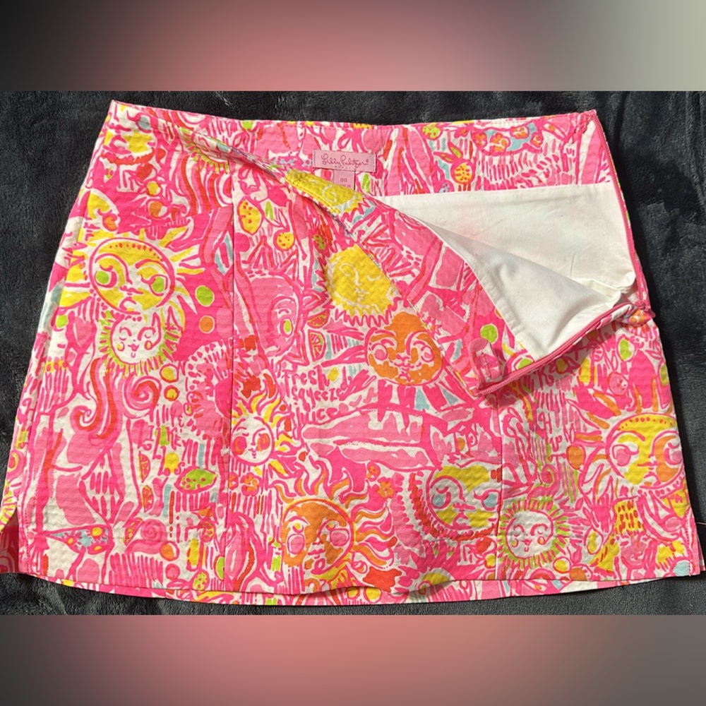 Pink Sun Lily Pulitzer Skirt/Skort